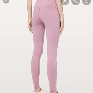 Lululemon snow washed wunder under